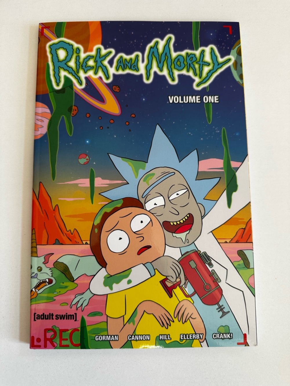 Rick and Morty Volume One Graphic Novel - Multicolor Cover